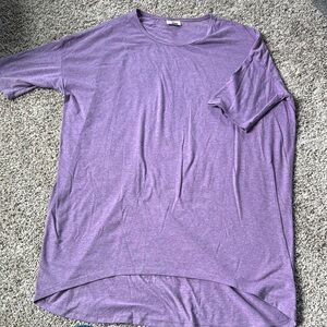 LuLaRoe Purple Short Sleeve Tee